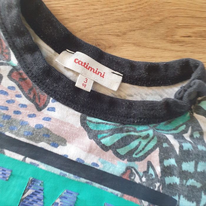 💚 Tee-shirt MC 3 ans Catimini #emyfleury_3ansgarçon - photo numéro 4