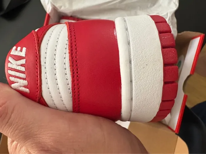 Nike Dunk Low SP – White / University Red Taille 40.5 EU – 7.5 US - photo numéro 9