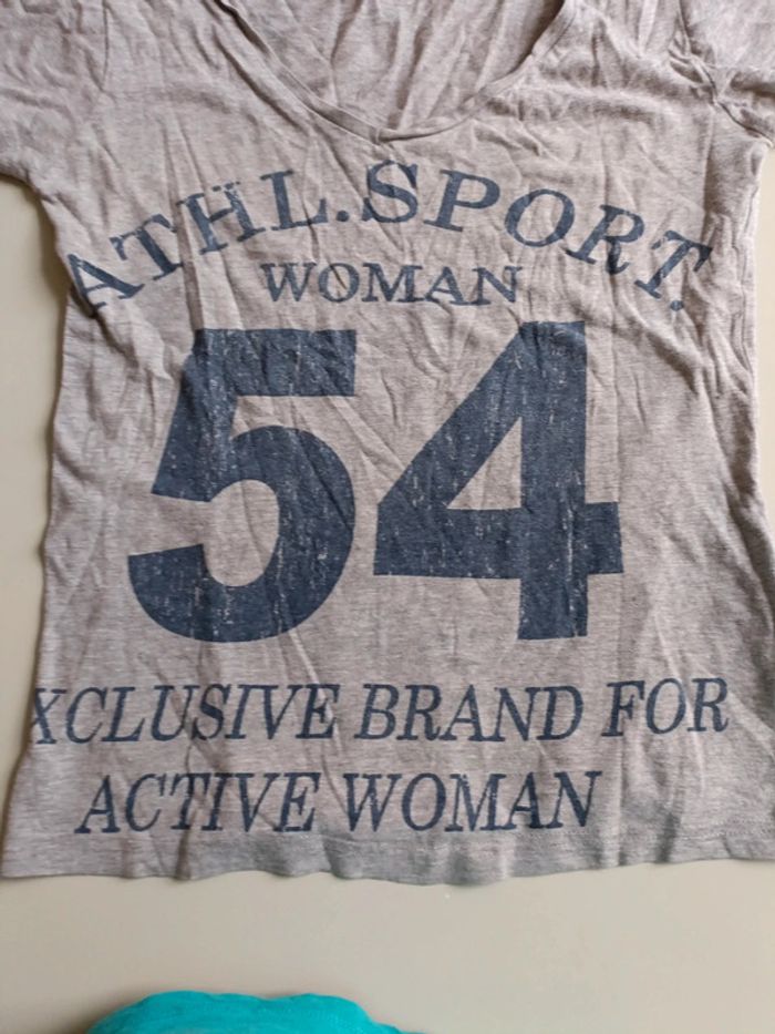 T-shirt manches courtes taille 3 athl - photo numéro 2