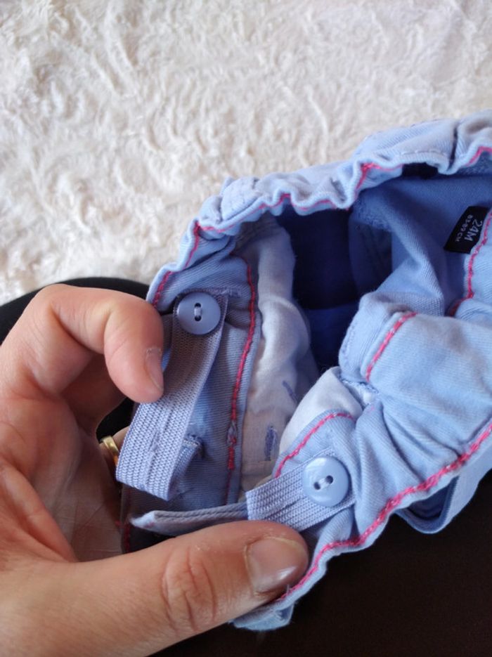 Pantalon style jeans Fille 24 mois Kiabi - photo numéro 10