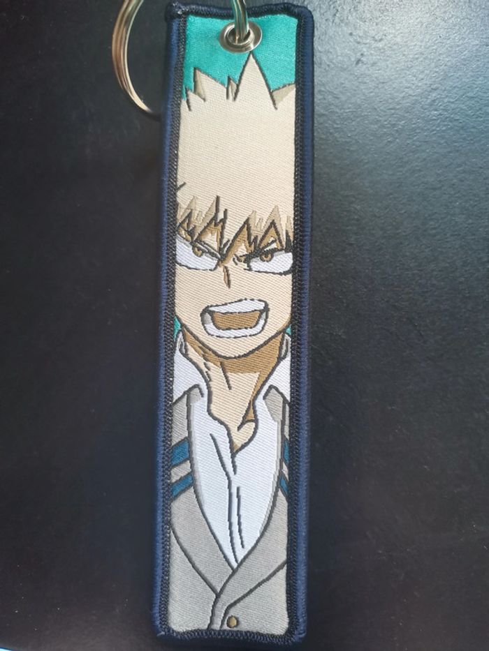Porte-clés brodé my hero academia