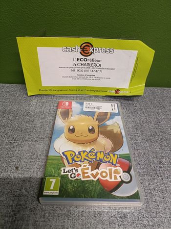 Jeu Switch : Pokémon Let's go Evoli