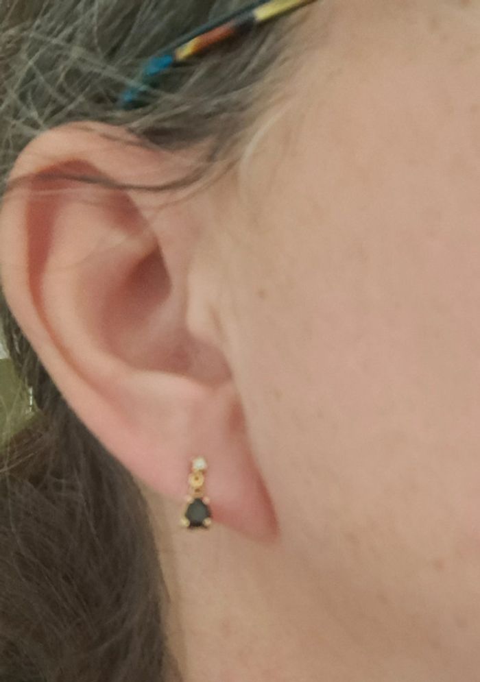 Petites boucles d oreilles goutte - photo numéro 6