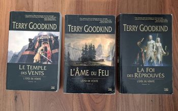 3 romans de la saga L'Épée de Vérité de Terry Goodkind