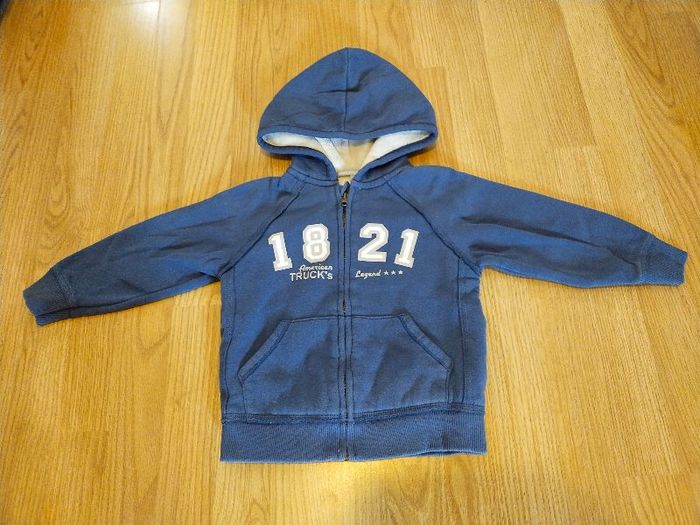 Blouson bleu fourré 1821