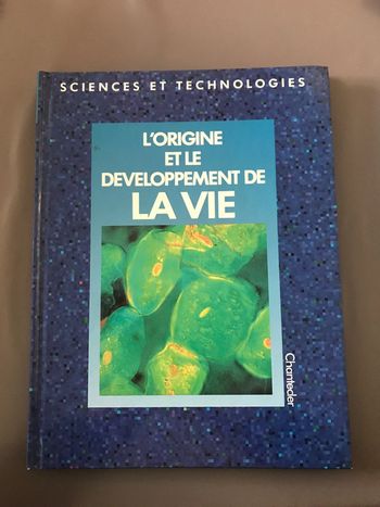 Livre Les origines de la vie