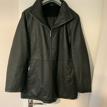 Veste élégante cuir véritable