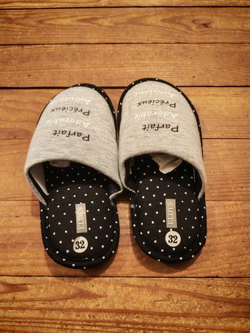 Jolie paire de chaussons 