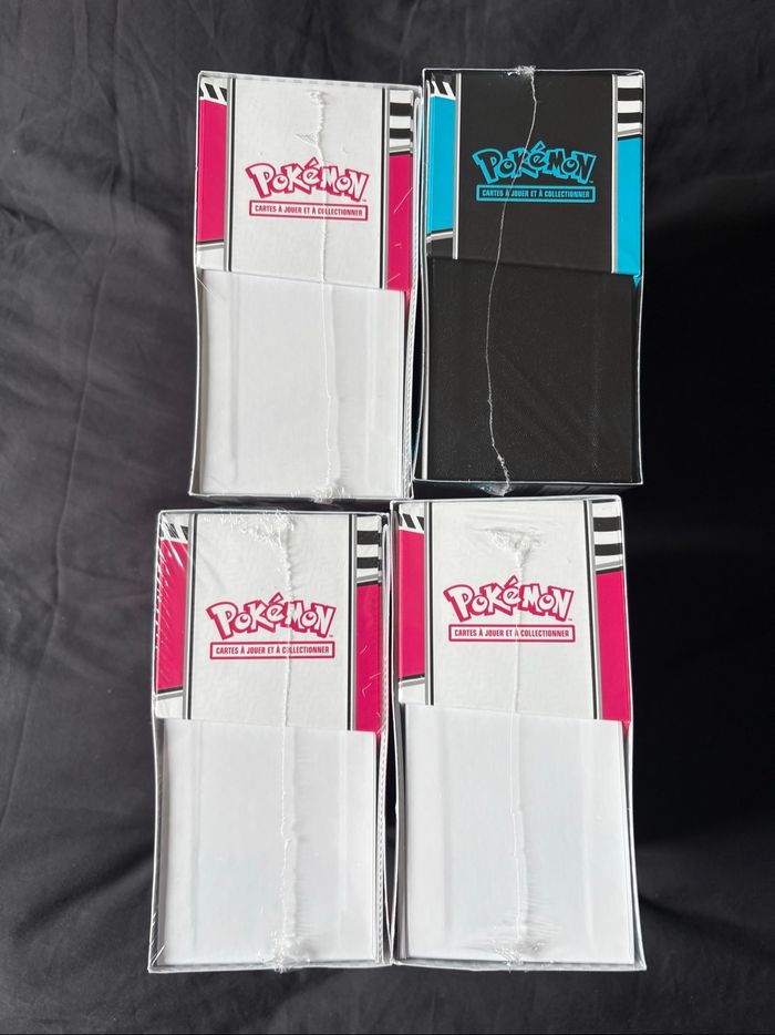 Lot Pokémon de 4 ETB 10.5 Flamme Blanche et Foudre Noire - photo numéro 8