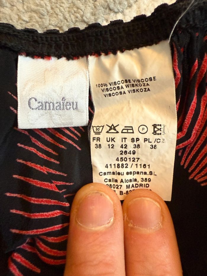 Jupe longue Camaïeu Taille 38 - photo numéro 3
