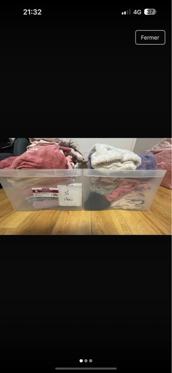 Lot de vêtements fille