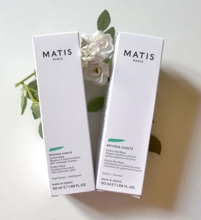Lot 2 Masques pureté pour peaux à imperfections _ Matis
