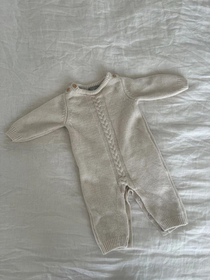 Combi en laine Boutchou 9M