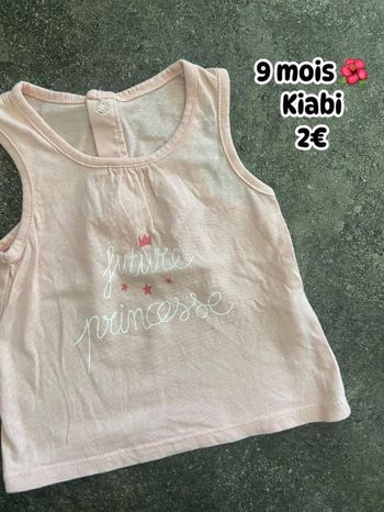 T-shirt 🌺 9 mois 🌺 Kiabi