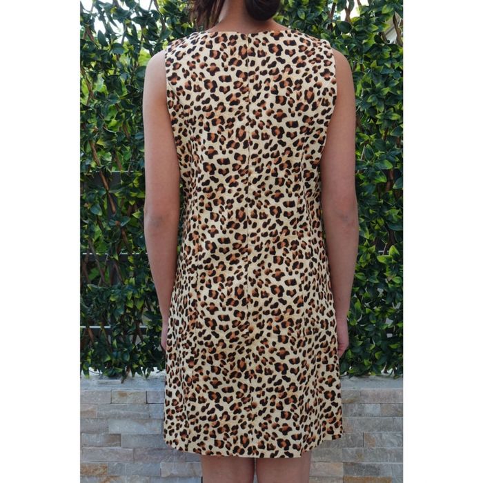 Robe léopard Zara, taille XS/34 - photo numéro 4