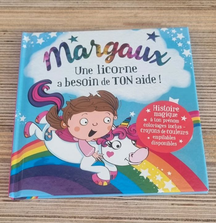 Livre Margaux et la licorne