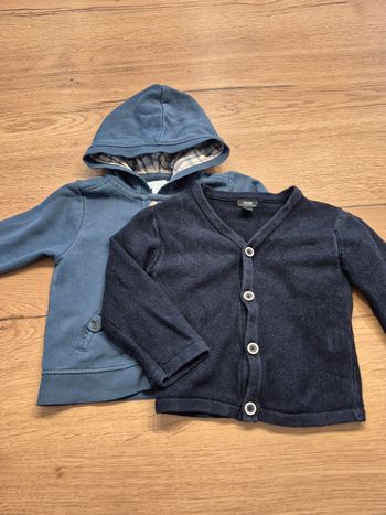 Lot de 2 vestes 18 mois