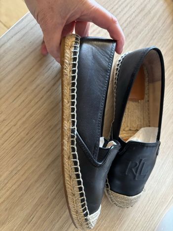 Espadrilles Ralph Lauren 3€ cuir très bon état général #