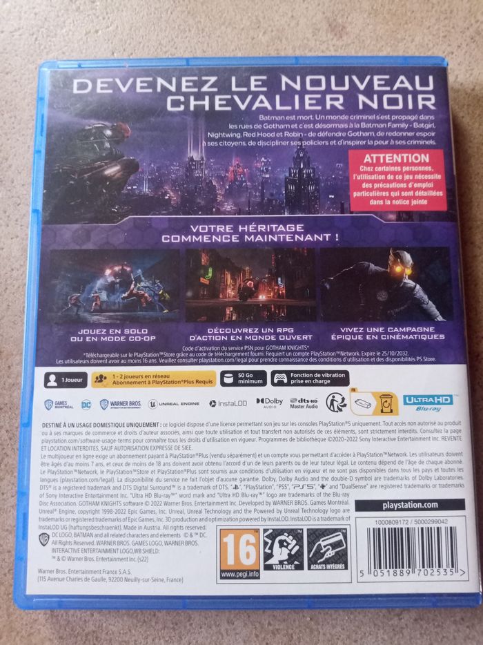 Gotham knight ps5 - photo numéro 2