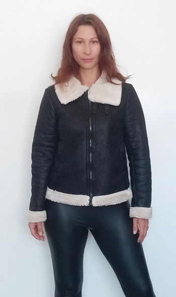 Veste chic chaude fourrée