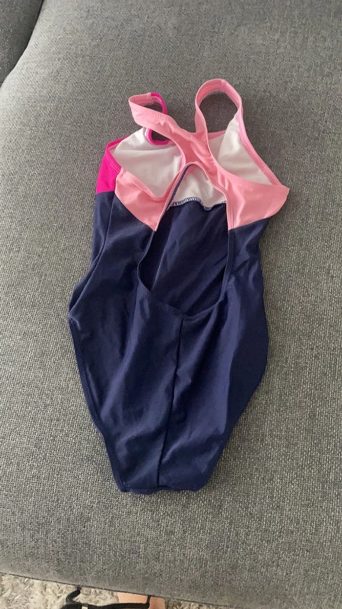 Maillot de bain bleu et rose - photo numéro 2