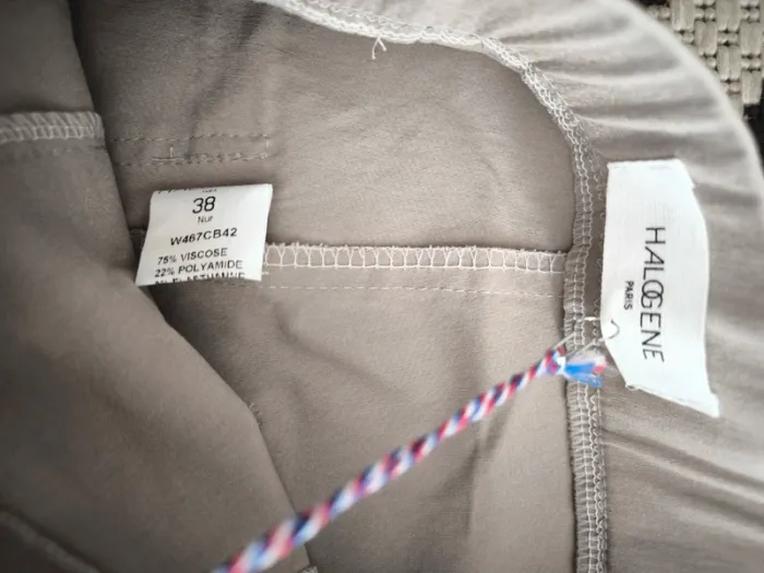 Pantalon Halogene Paris - Taille 38 - Neuf avec étiquette - photo numéro 3