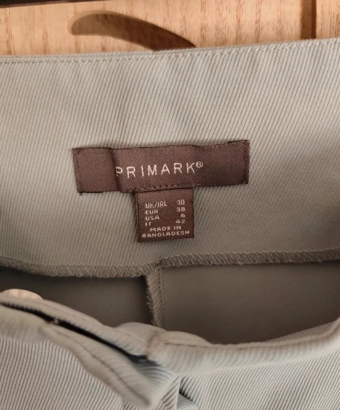 Short fluide bleu vert T 38 Primark - photo numéro 6