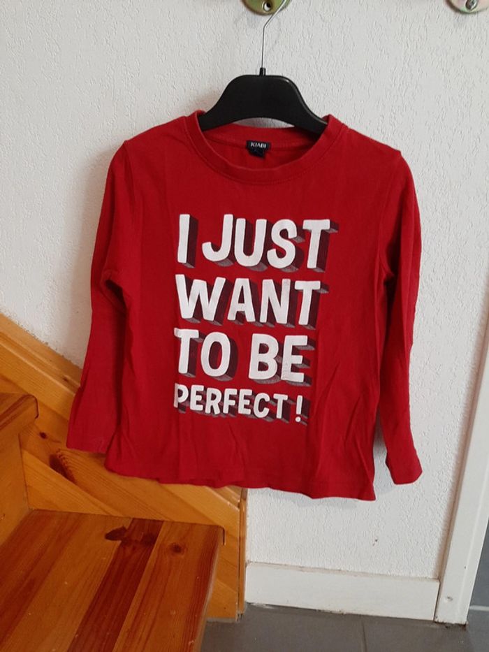 Tee-shirt manches longues 6 ans