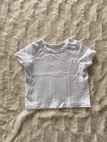 T-shirt basic blanc