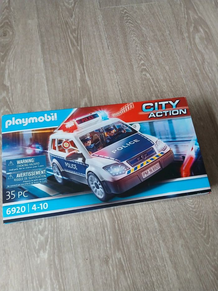 Jouet neuf voiture de police playmobil - photo numéro 4