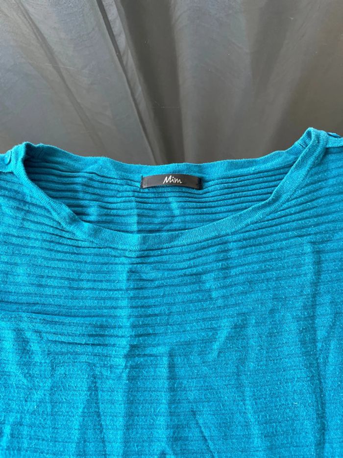 Robe bleue canard de chez mim en taille 36 - photo numéro 9