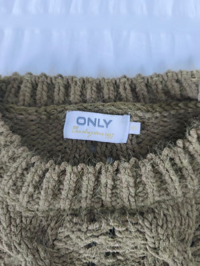 Pull hiver kaki - photo numéro 3