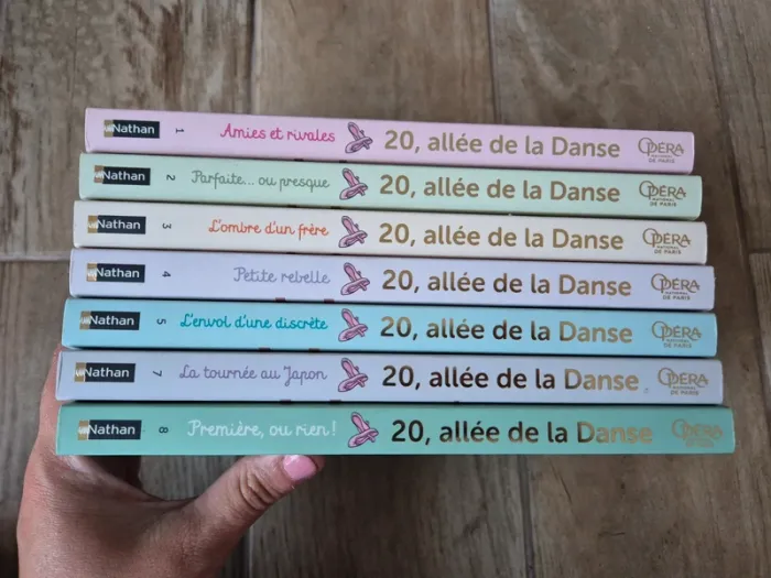 Lot de livres romans 20 allée de la danse