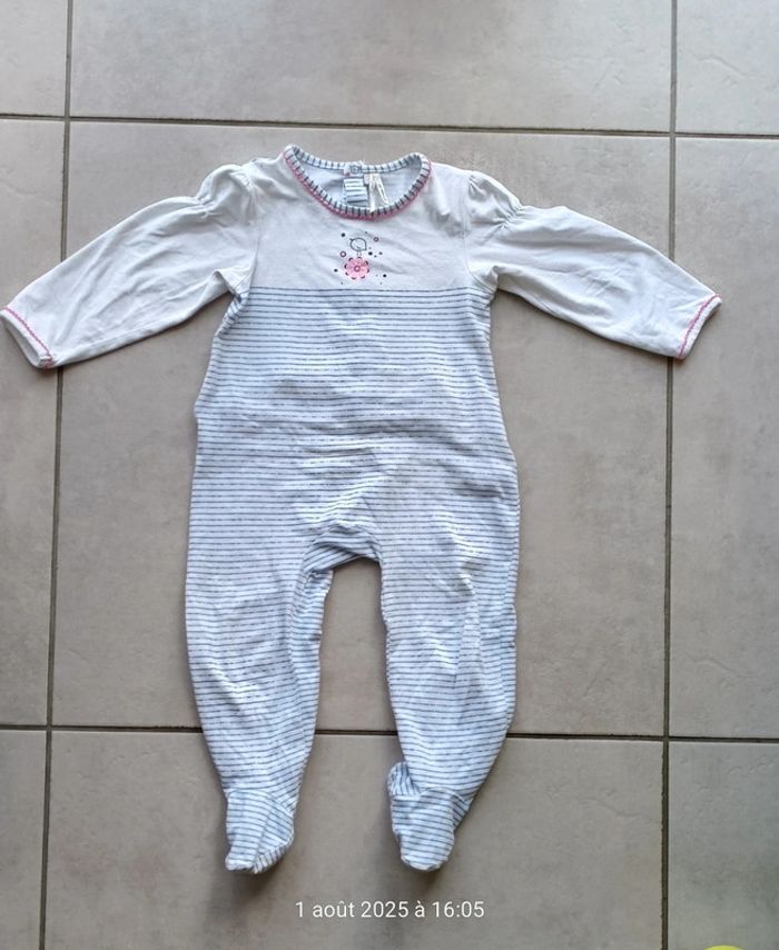 Lot de 2 pyjamas légers fille - 24 mois - photo numéro 4