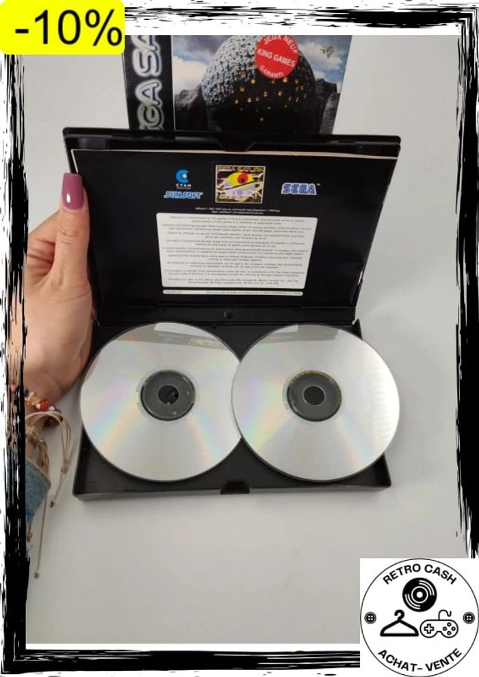 Jeu Sega Saturn Riven The Sequel To Myst avec fourreau - photo numéro 4