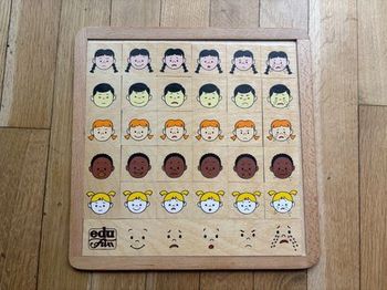 Montessori  jeux edufun  logique bois enfant 