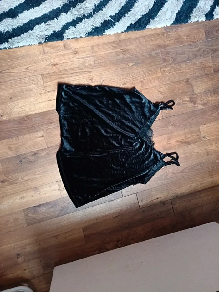 Débardeur en velours femme