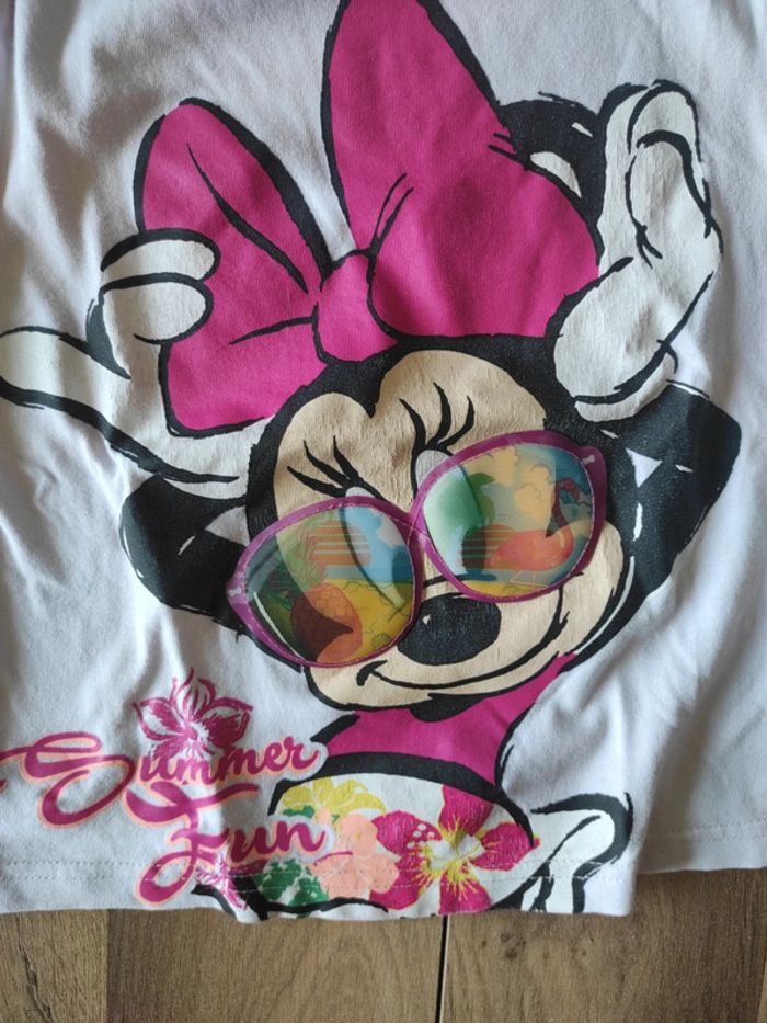 Tee-shirt MC 4 ans Disney Minnie Disneyland - photo numéro 2