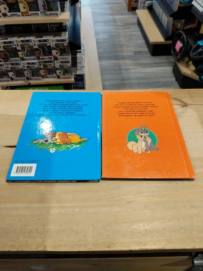 Lot de 2 livres Disney - La Belle et le Clochard - photo numéro 4