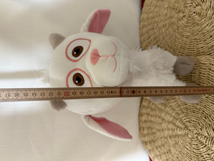 Peluche Chèvre Minion Moi moche et méchant Despicable Me 3 blanc - photo numéro 2