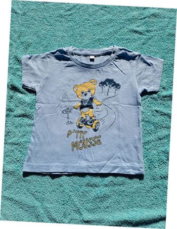 T-Shirt Manches Courtes 0/2 ans 100% coton