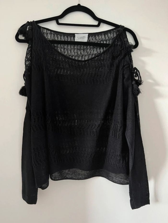 Maille Dylan noire Sézane – Taille 36 - photo numéro 8