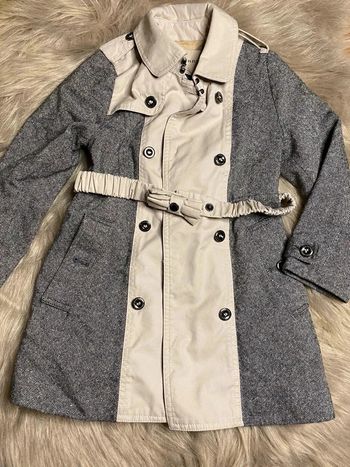 Trench beige gris