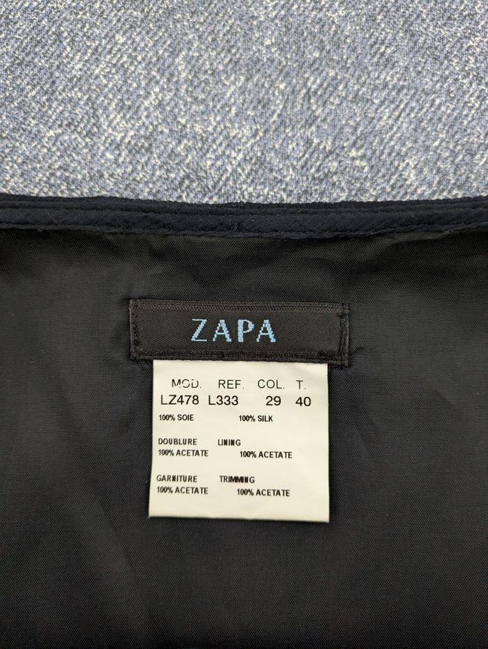 Jupe chic en soie - Zapa - taille - photo numéro 3