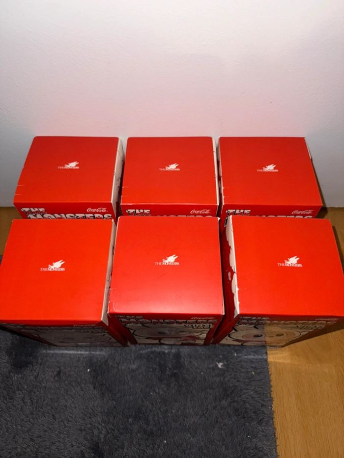 Set complet The monsters Labubu Vinyl Face Coca cola Pop Mart(Whole set) - photo numéro 3