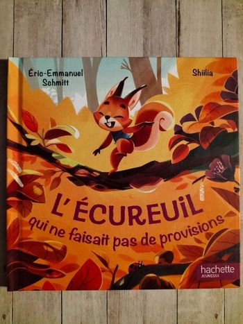 Livre enfant MC Donald's L'écureuil qui ne faisait pas de provisions