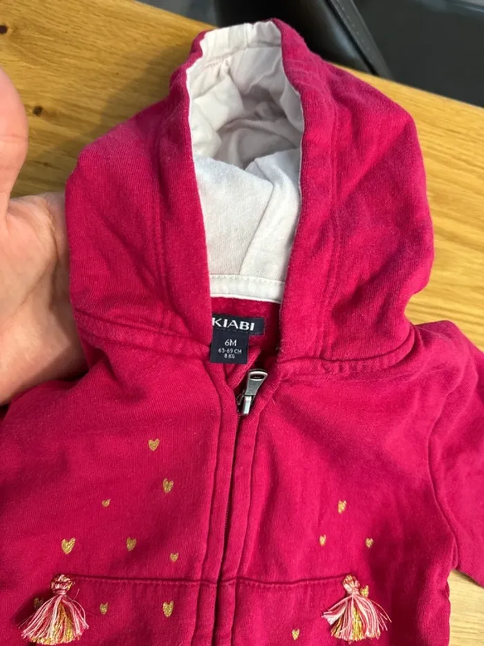 Lot de 2 gilets bébé fille - photo numéro 3