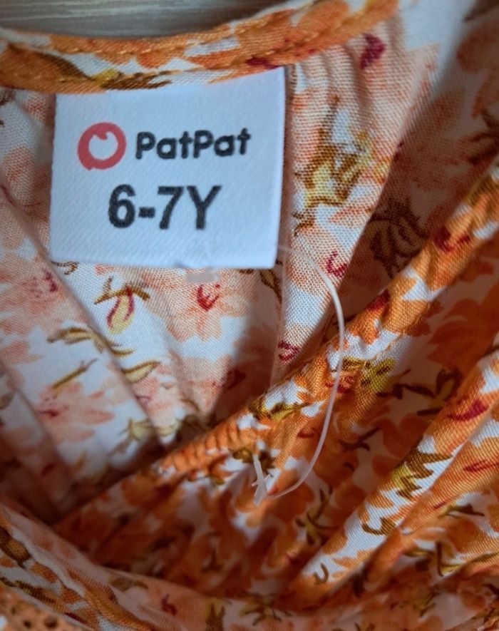 Robes tunique mère fille orange similaires - photo numéro 7