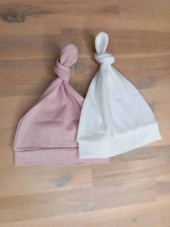 Lot de 10 bonnets naissance mixte