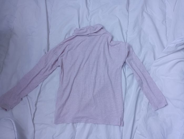 Sous pull col roulé rose 12 ans Kiabi 1€5 - photo numéro 3